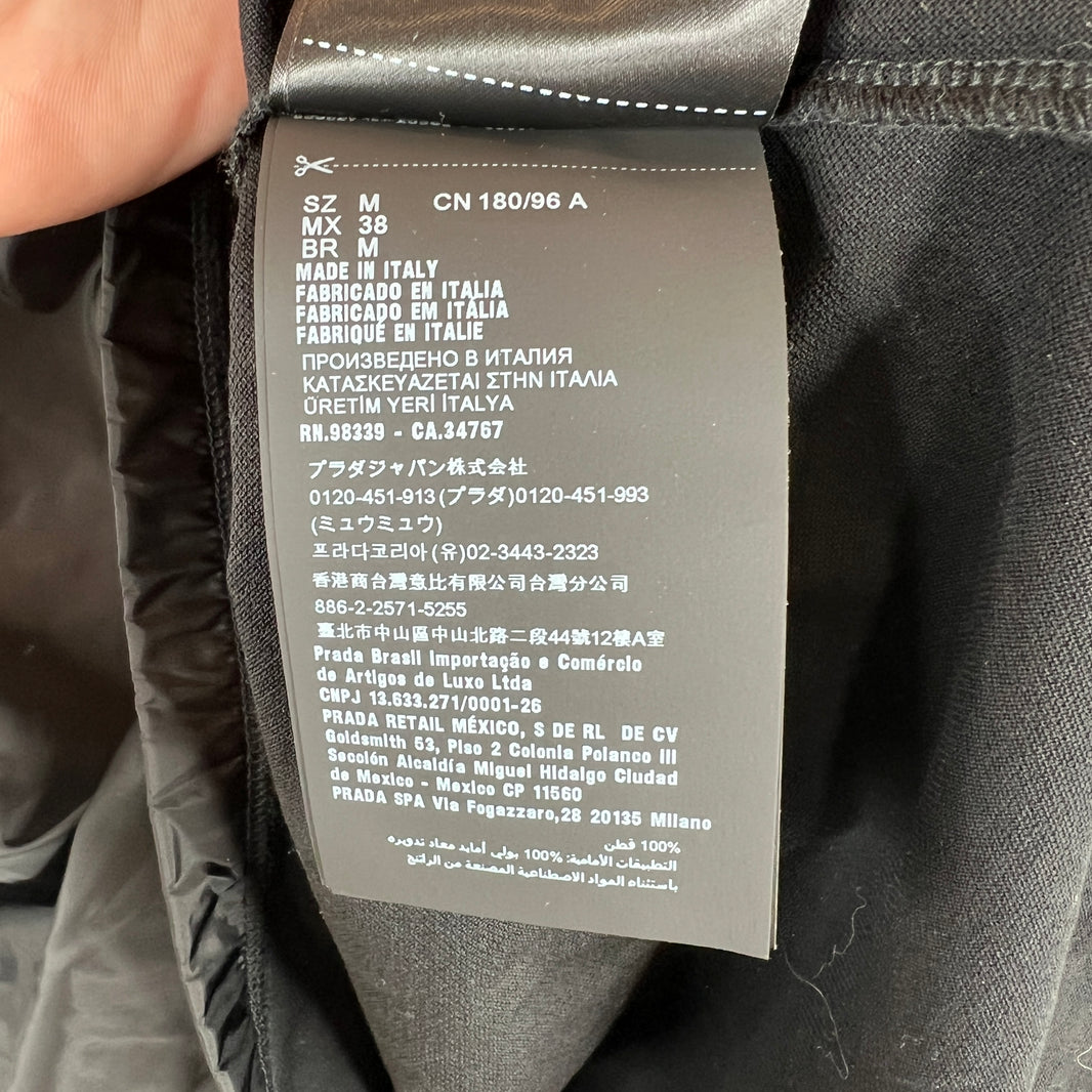 Prada Re-Nylon Pique Polo Shirt