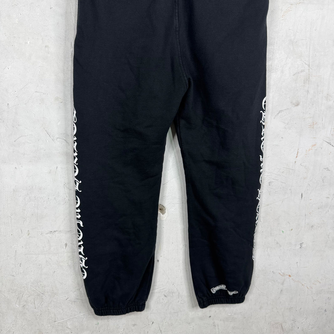Chrome Hearts Script Heavy Sweatpants