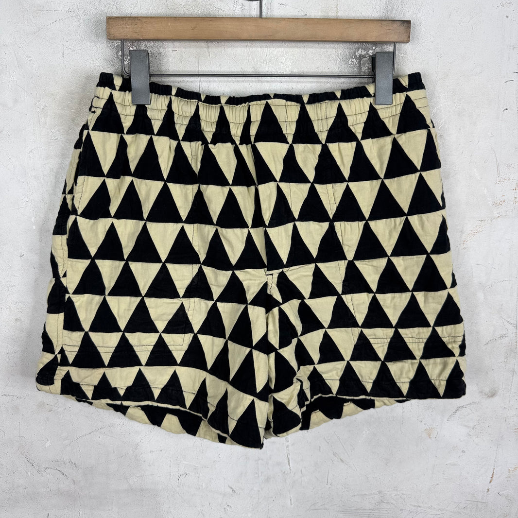 Bode Quilted Patch Shorts