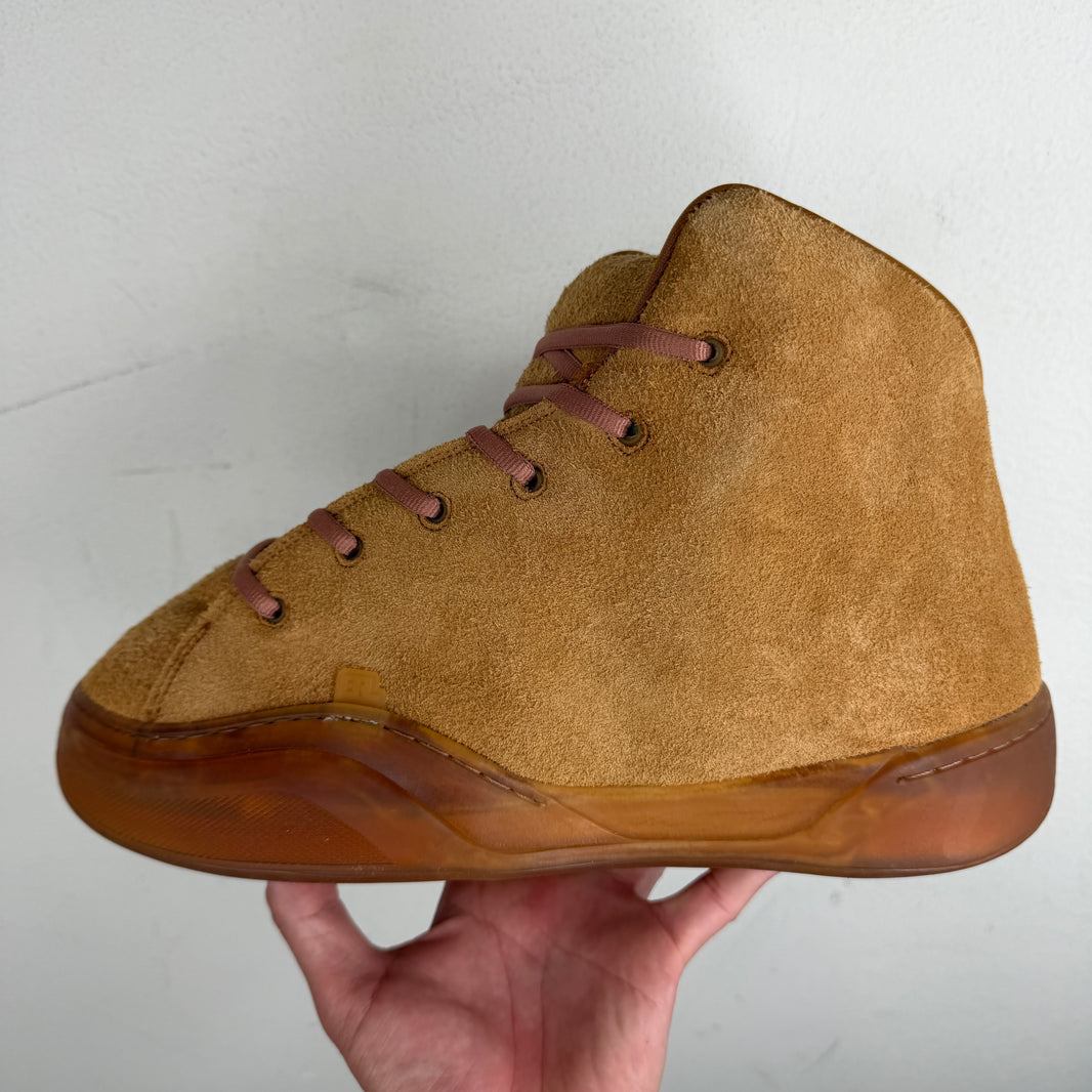 ERL Tan Hightop Vamp Sneaker
