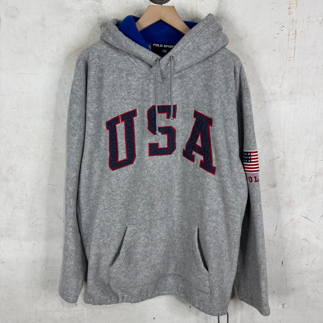Ralph Lauren USA Fleece Hoodie