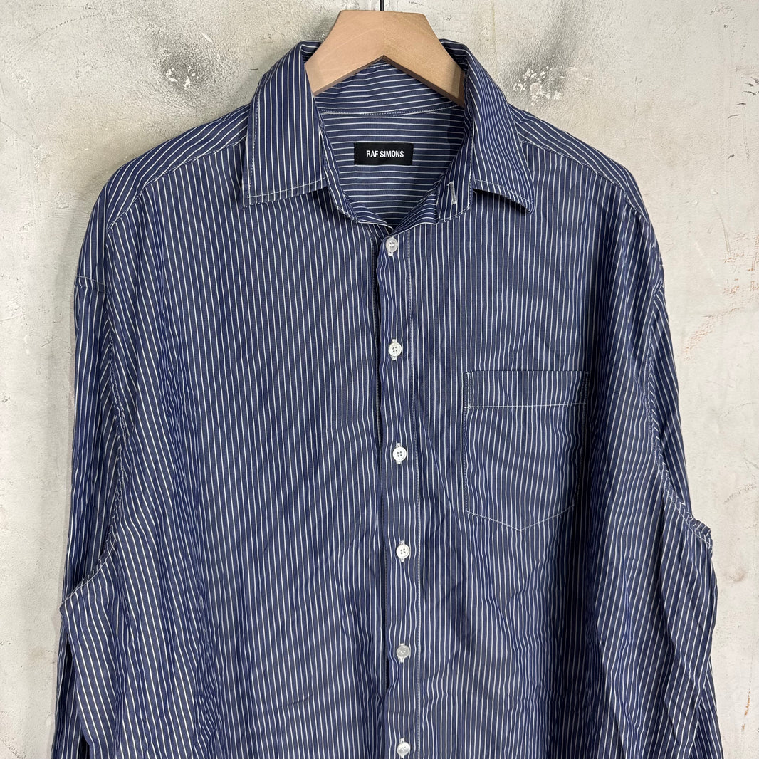 Raf Simons Oversized Pinstriped Shirt