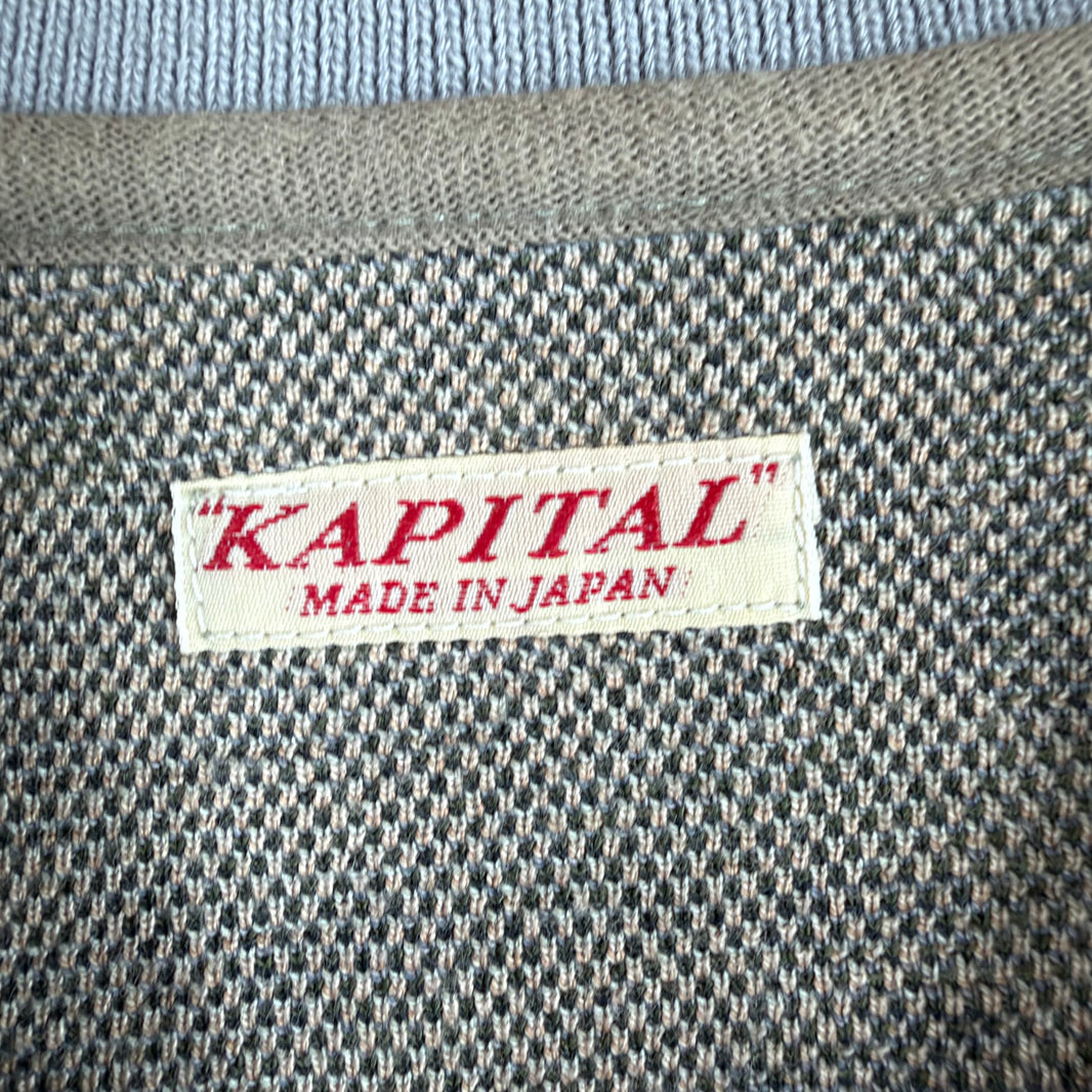 Kapital Floral Jacquard Polo