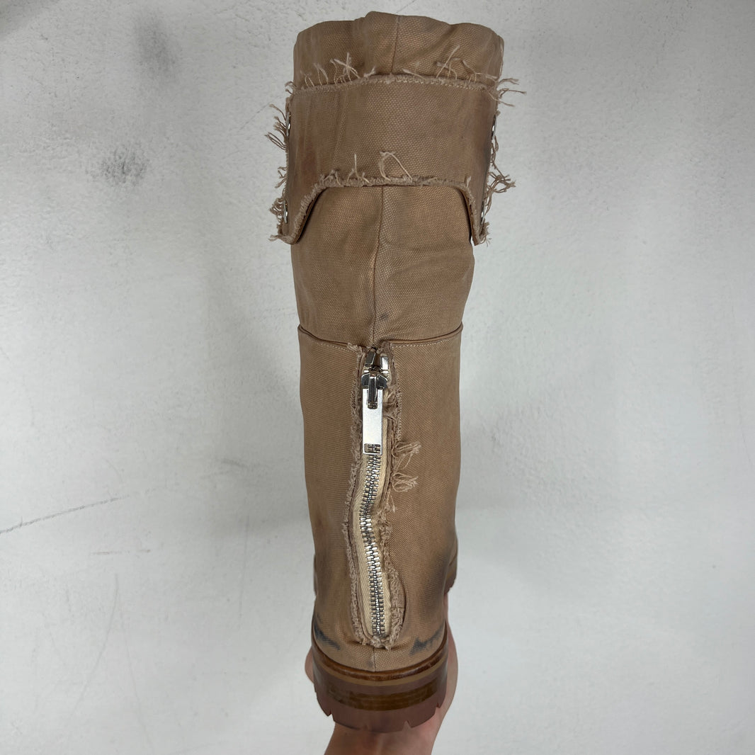 424 Canvas Dragon Rider Boots