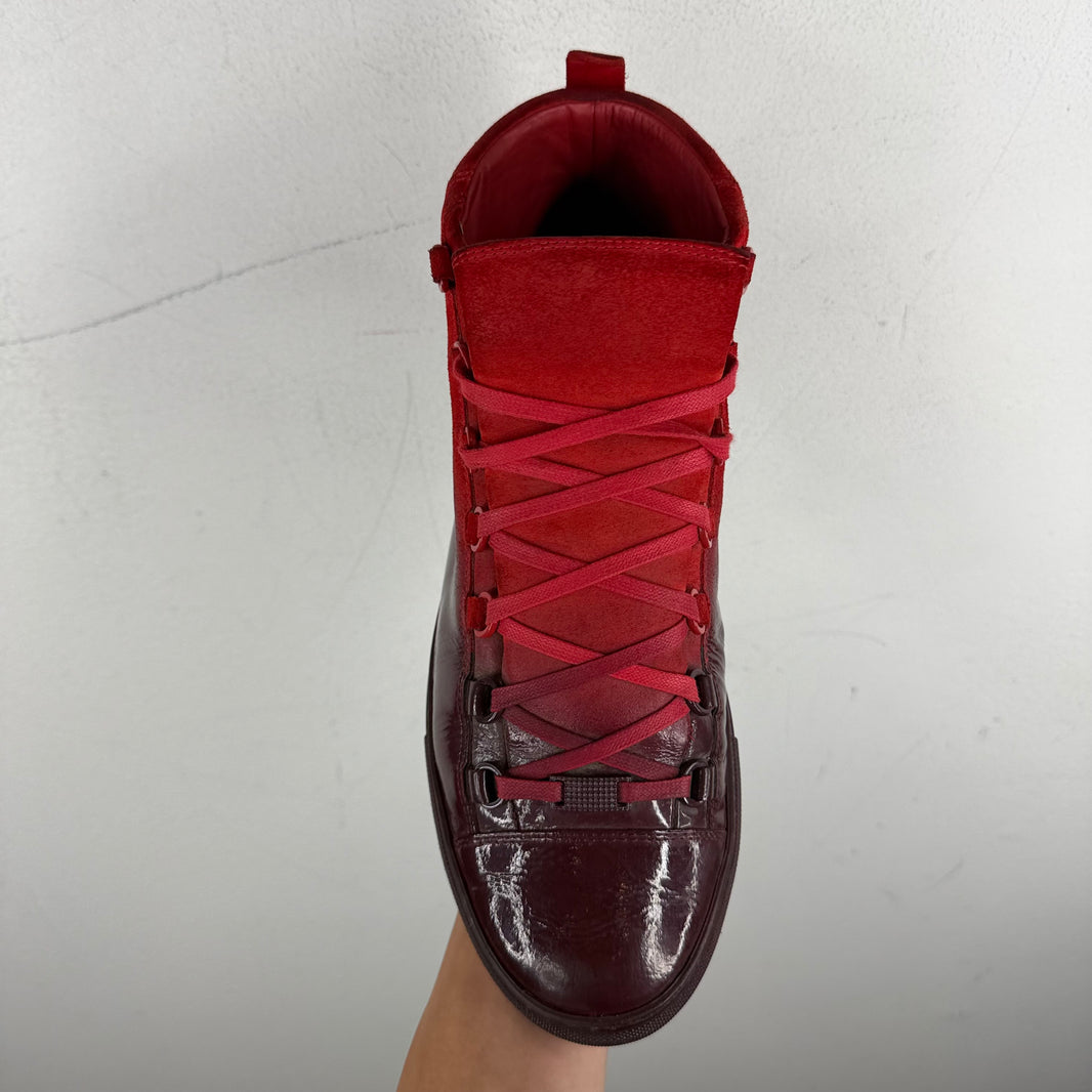 Balenciaga Ombre Red Arena Sneakers