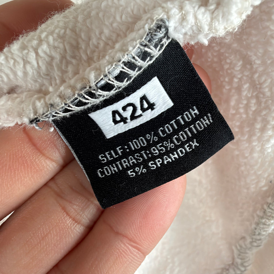 424 Red Patch Crewneck