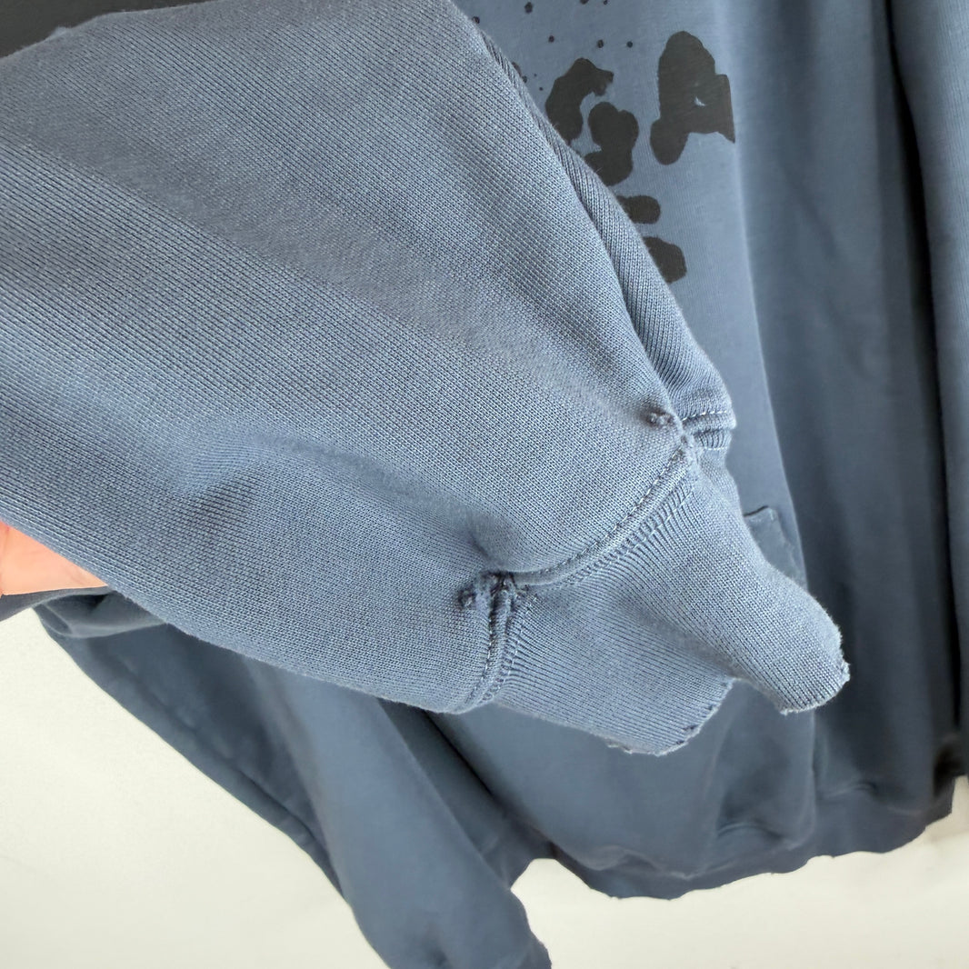 Balenciaga Oversized Dirty BB Paris Logo Hoodie