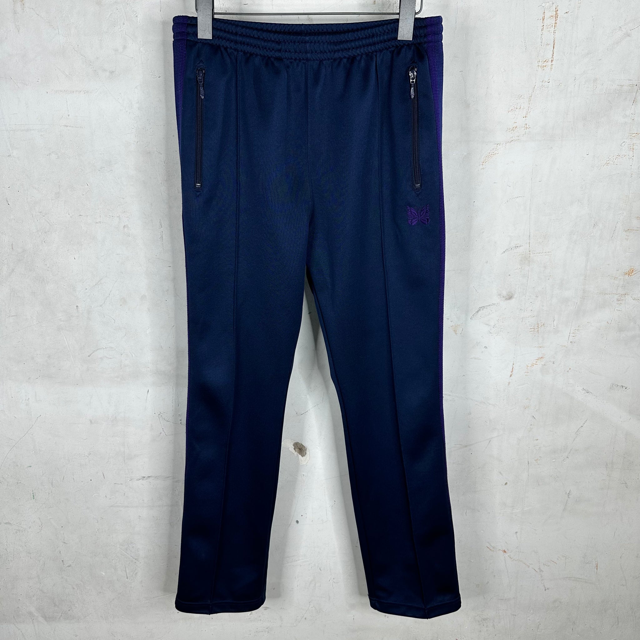 Needles Navy/Purple Track Pants