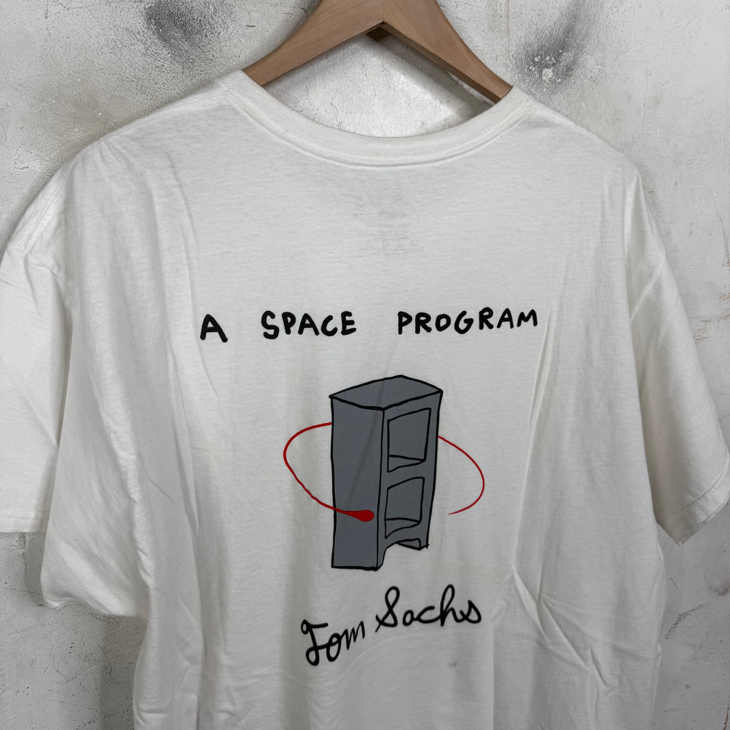 Tom Sachs NASA White T-Shirt