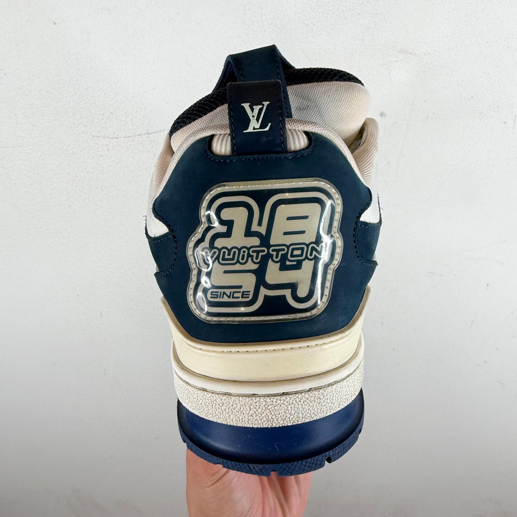 Louis Vuitton Blue/White Skate Sneakers