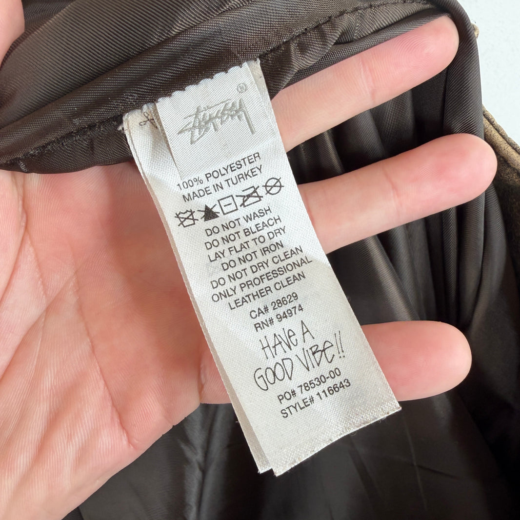 Stussy Leather Carpenter Pants