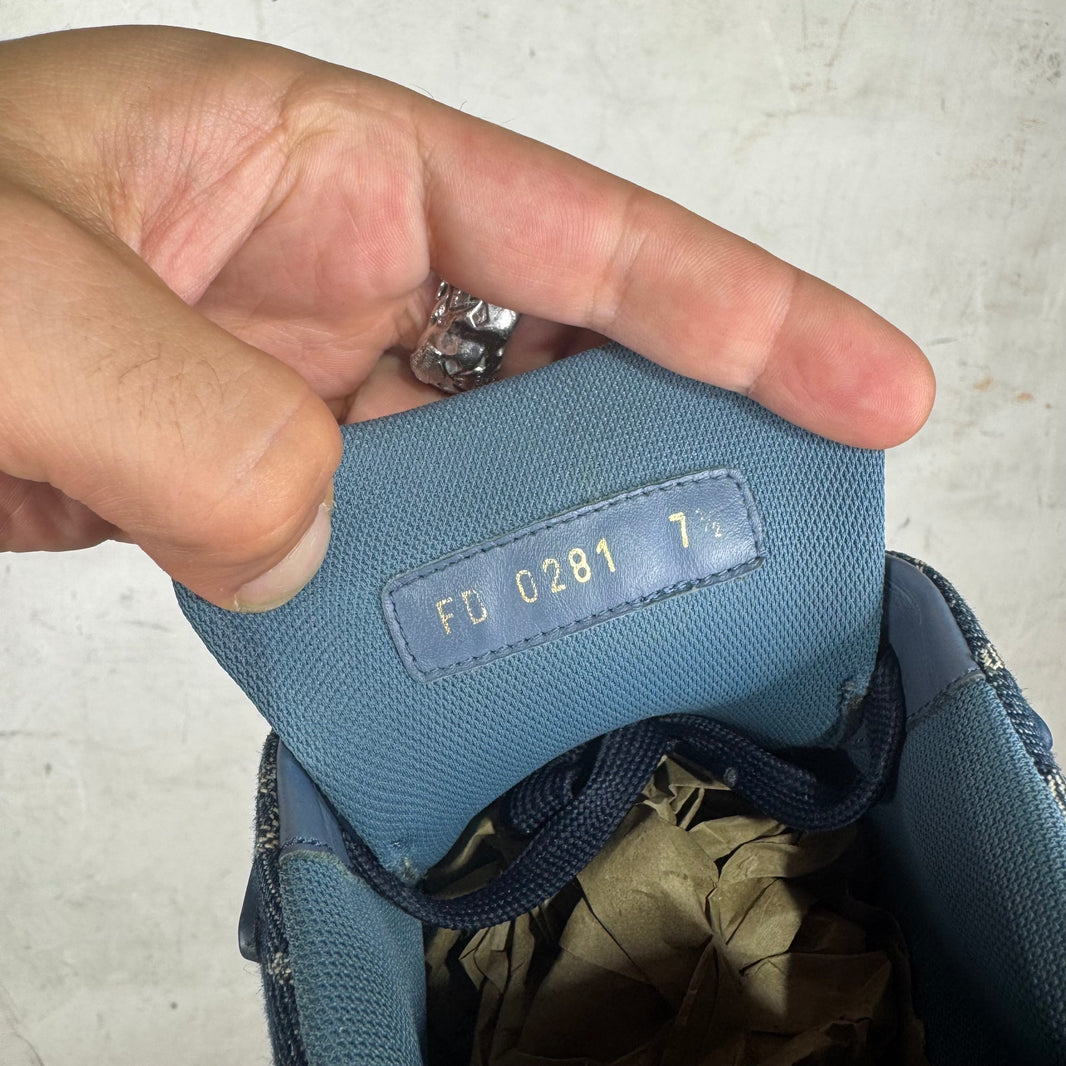 Louis Vuitton x Nigo Denim Monogram Trainers