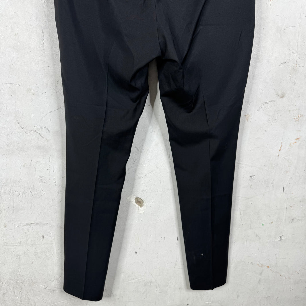 Dior Striped Waist Black Trousers