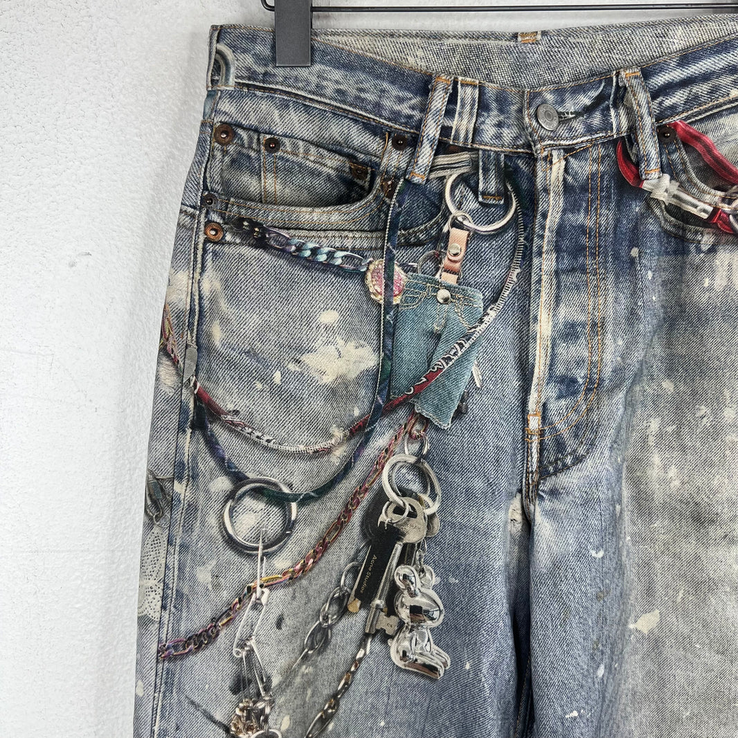Acne Studios Janitor Trompe Jeans
