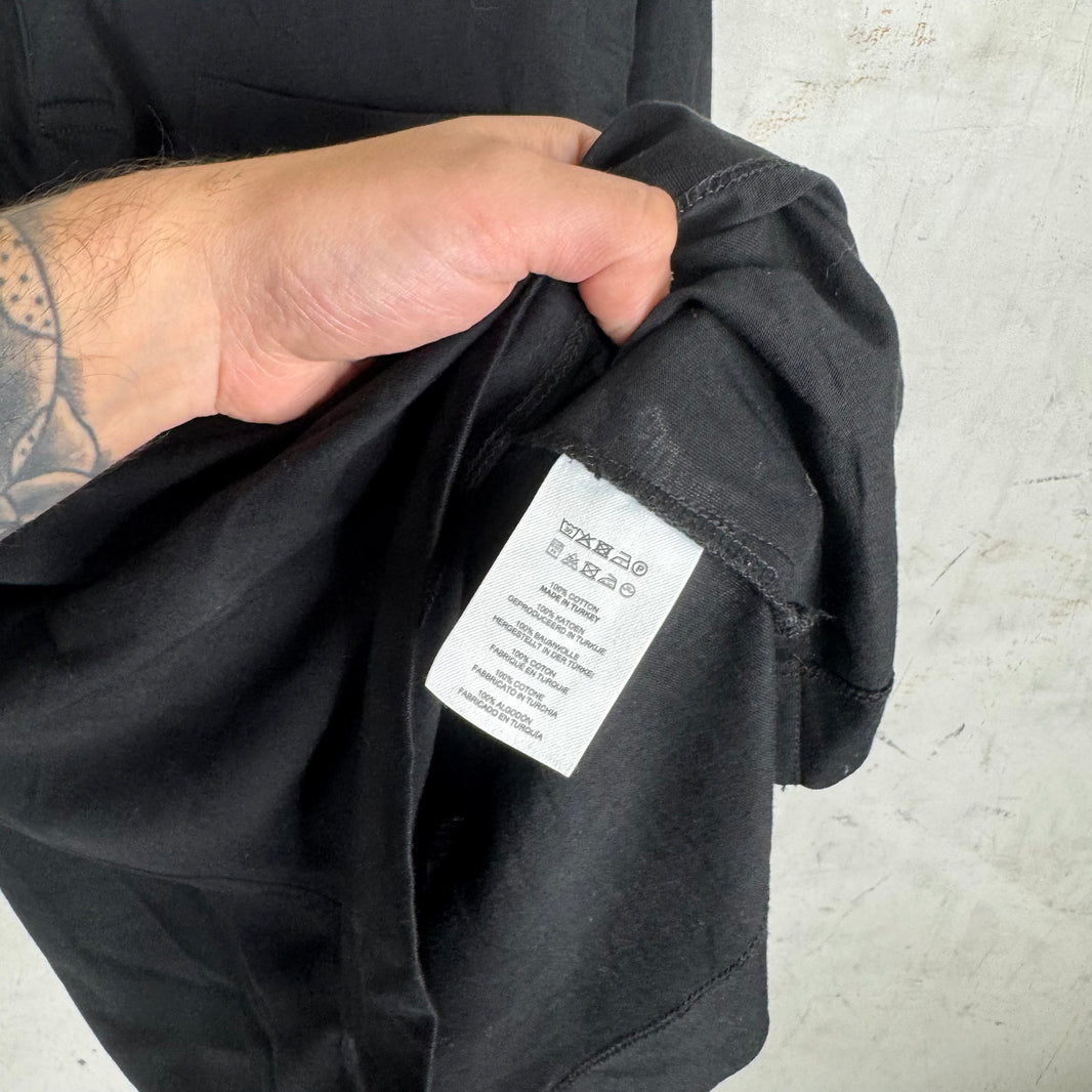 Dries Van Noten Black Polo