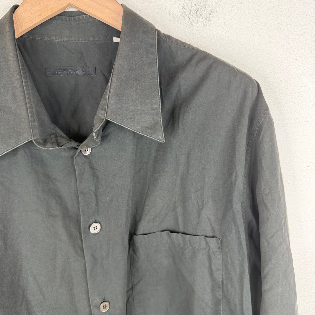 Helmut Lang Black Button-Up L/S Shirt