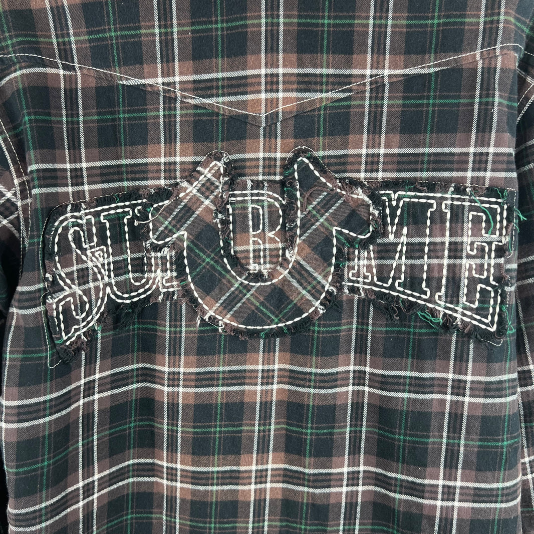 Supreme True Religion Quilted Button Up Shirt