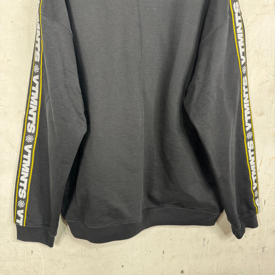 Vetements Spiral Sleeve Logo Crewneck