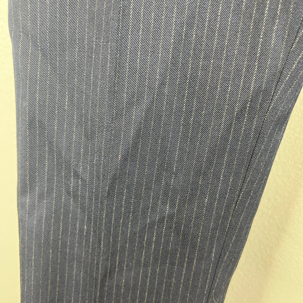 Celine Striped Navy Suit Set
