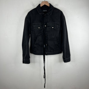 Ann Demeulemeester Black Trucker Jacket