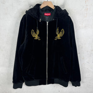 Supreme Eagle Velvet Bomber