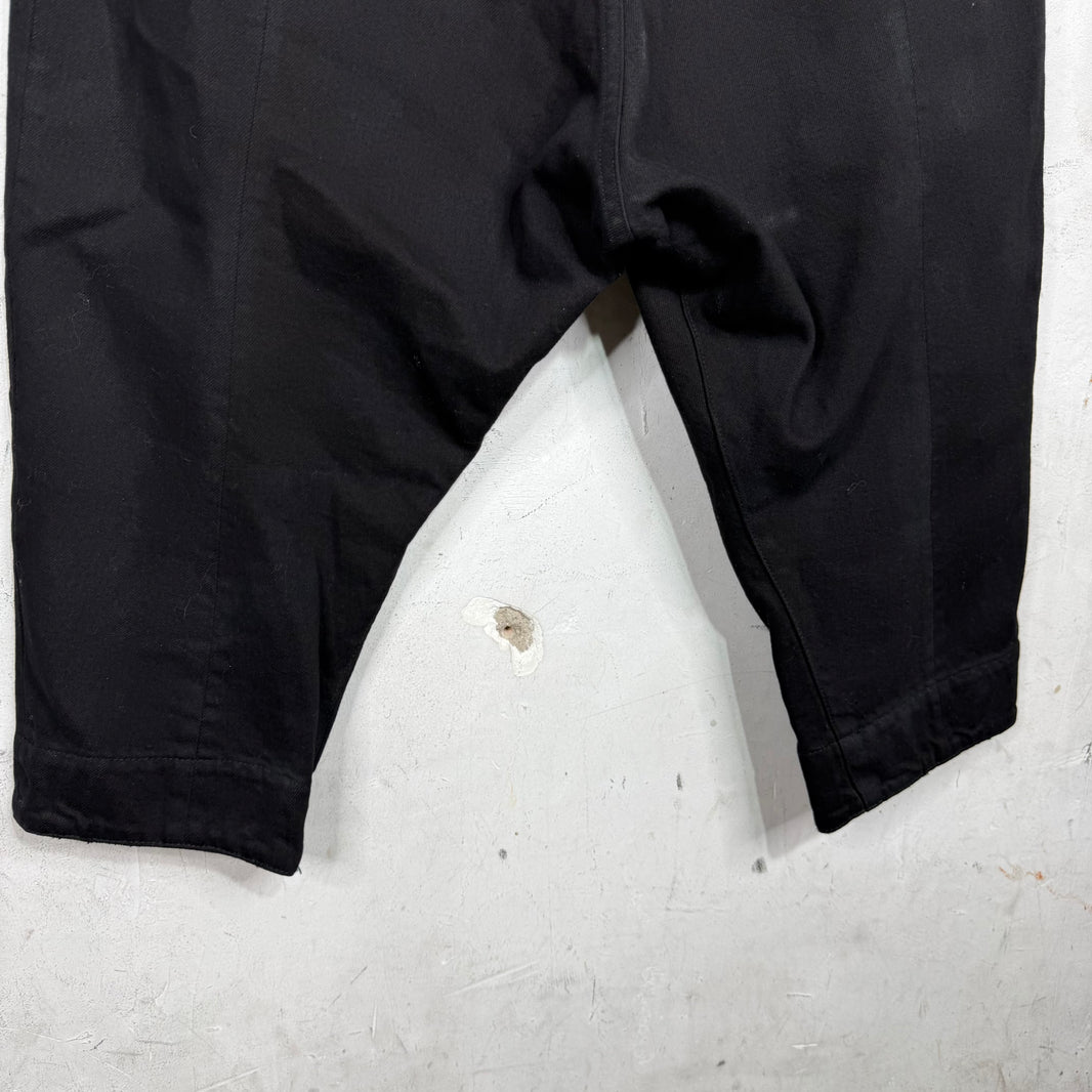 Julius SS13 Black Denim Capris