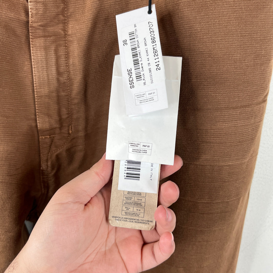 Rick Owens Brown Bolan Trousers