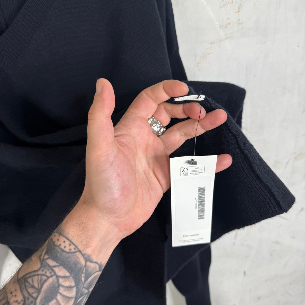 Loewe Asymmetrical Anagram Sweater