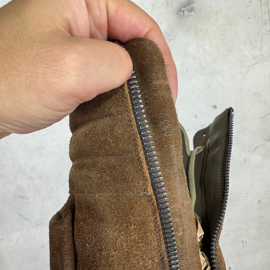 Rick Owens Brown Suede CargoBaskets