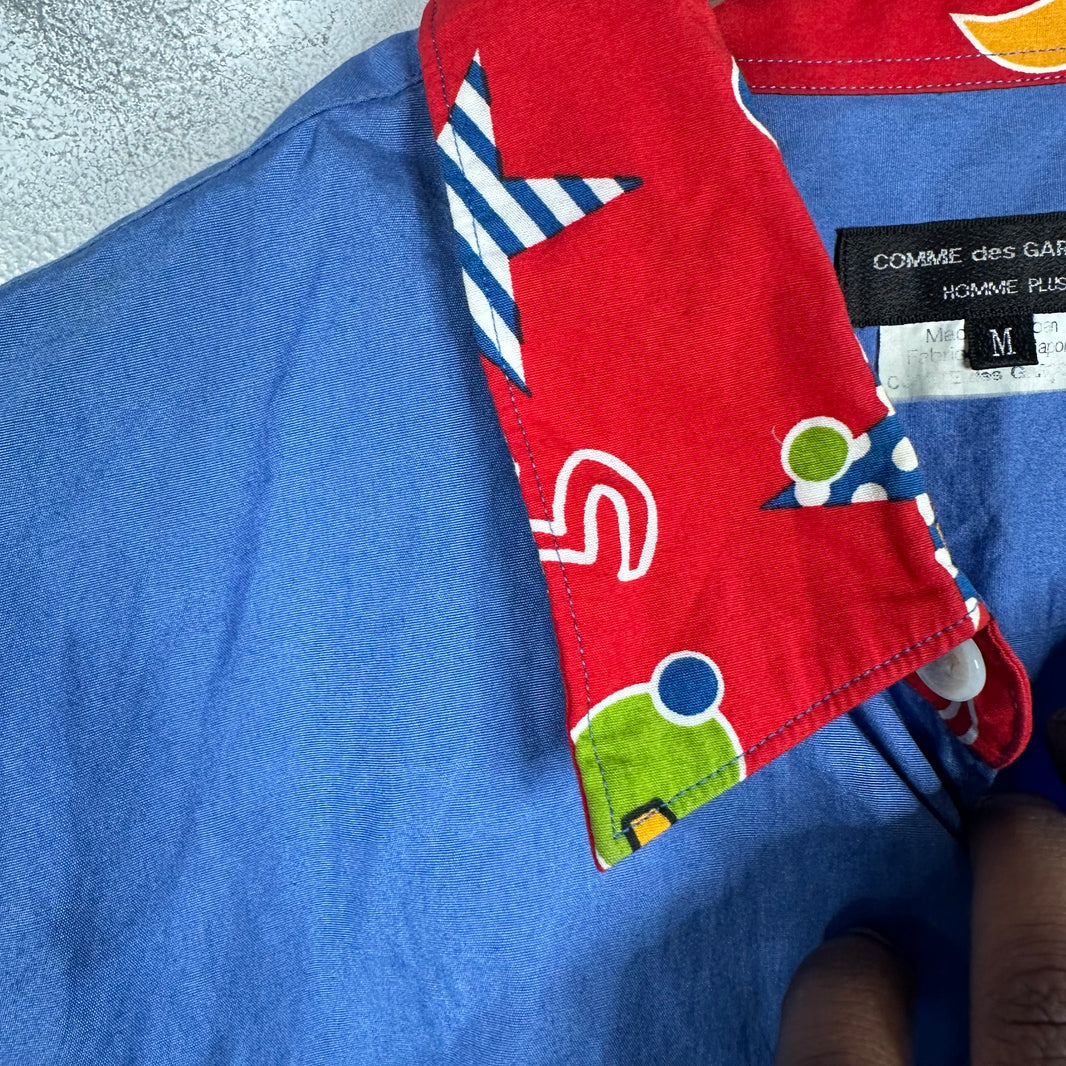 Comme Des Garçons Shapes and Numbers L/S Button Up Shirt
