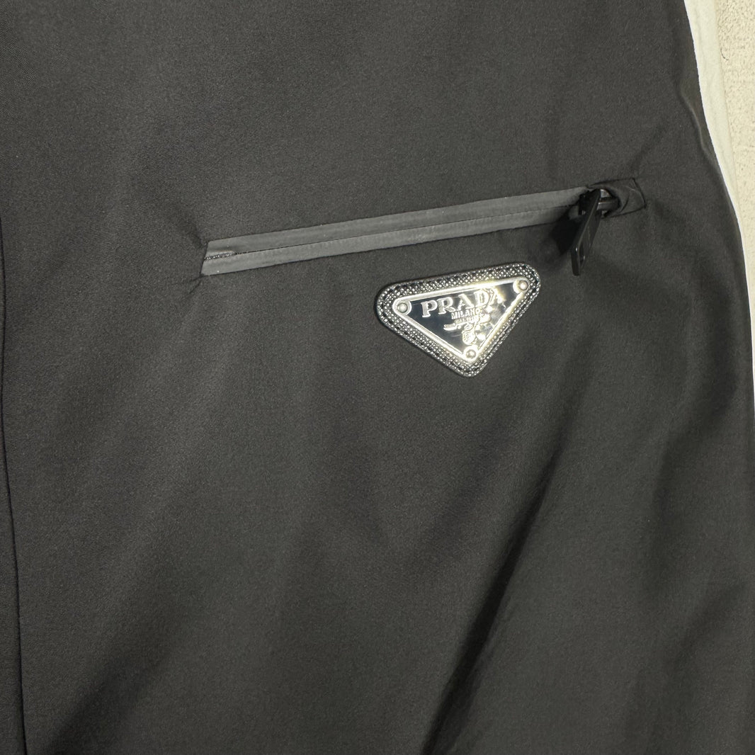 Prada Recco Black White Ski Pants