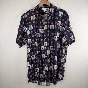 CDG Andy Warhol Portrait Button Up Shirt