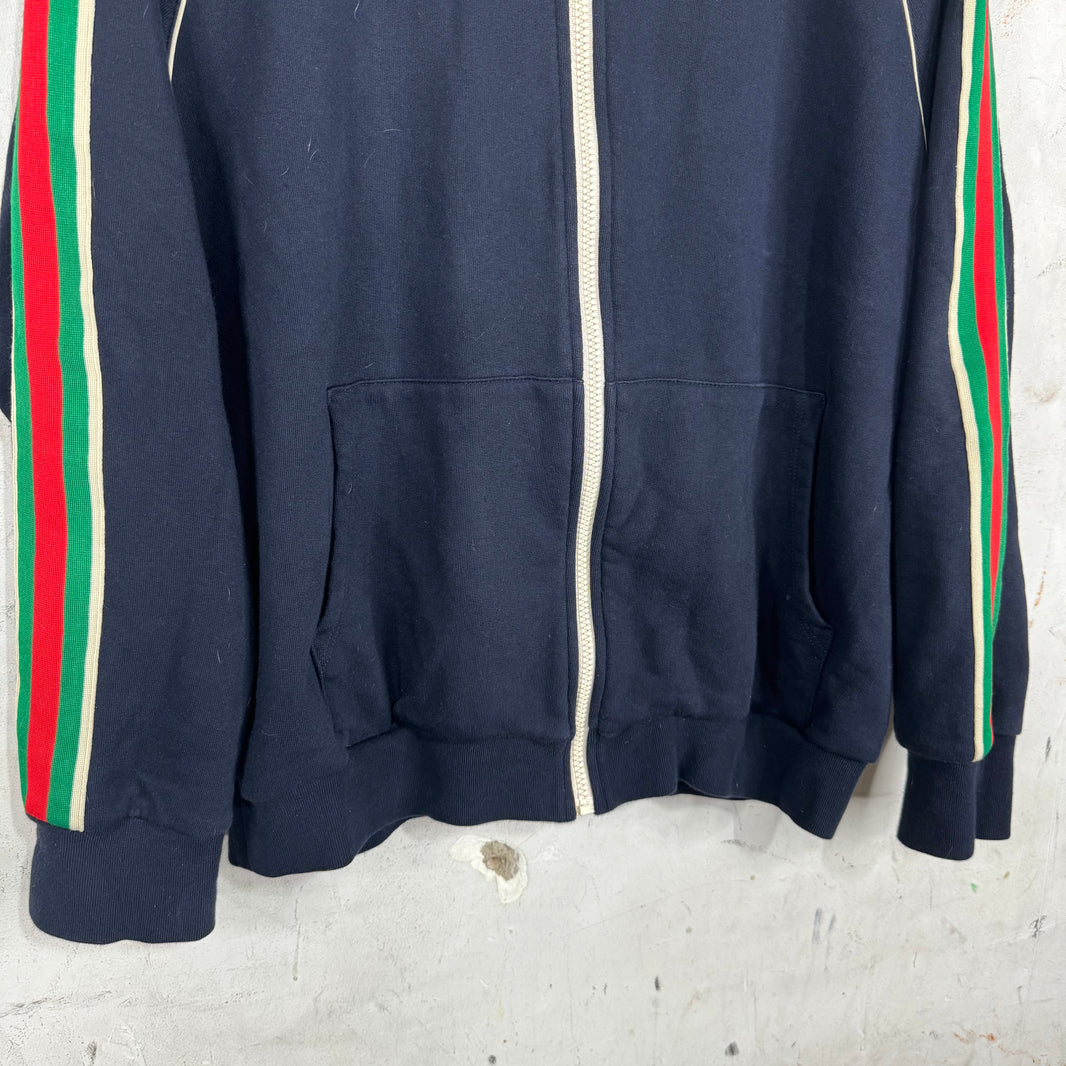 Gucci Uniformes Striped Shoulder Track Jacket