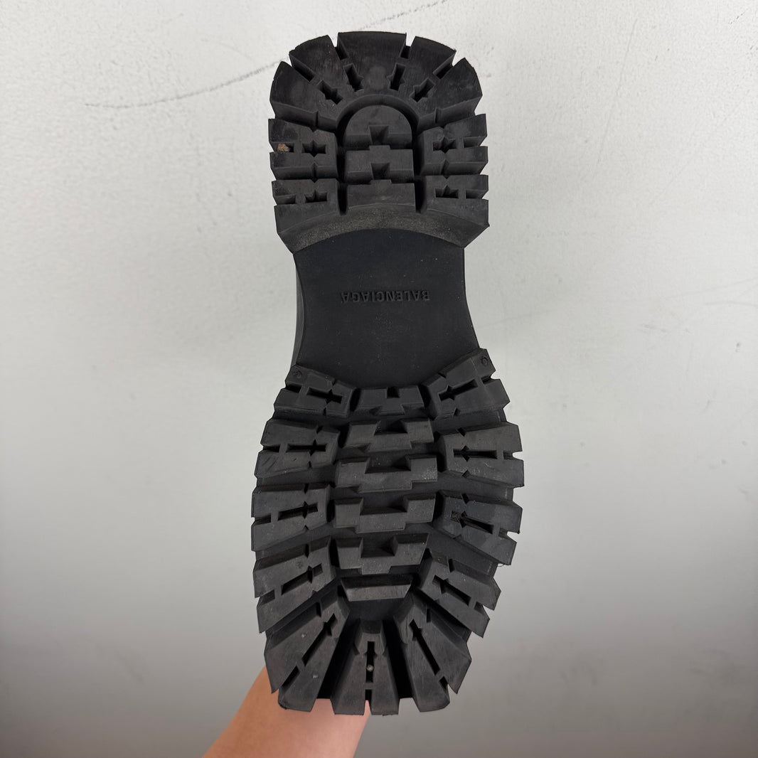 Balenciaga Black Trooper Boots