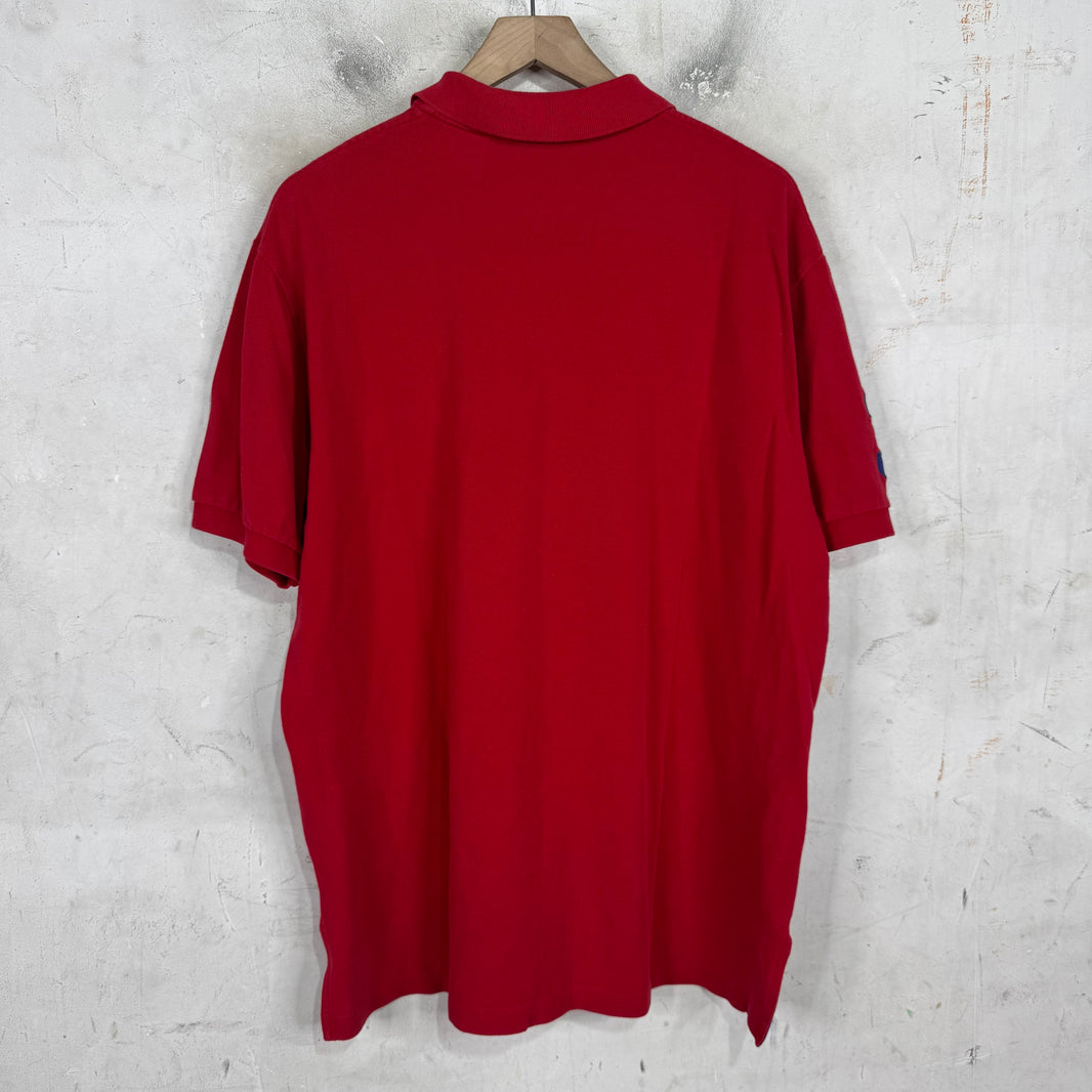 Ralph Lauren Red Colored Pony Polo