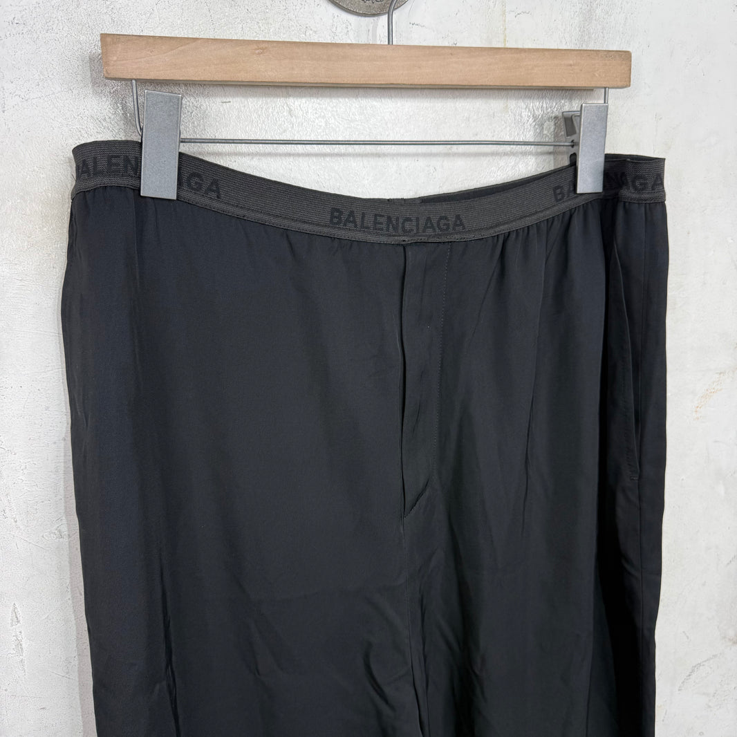 Balenciaga Logo Waistband Pants