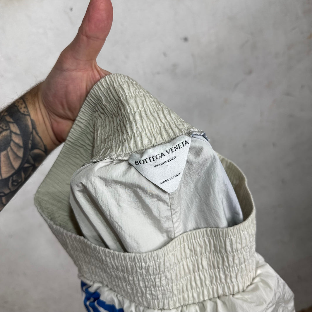 Bottega Veneta Palm Tree Nylon Boxing Shorts