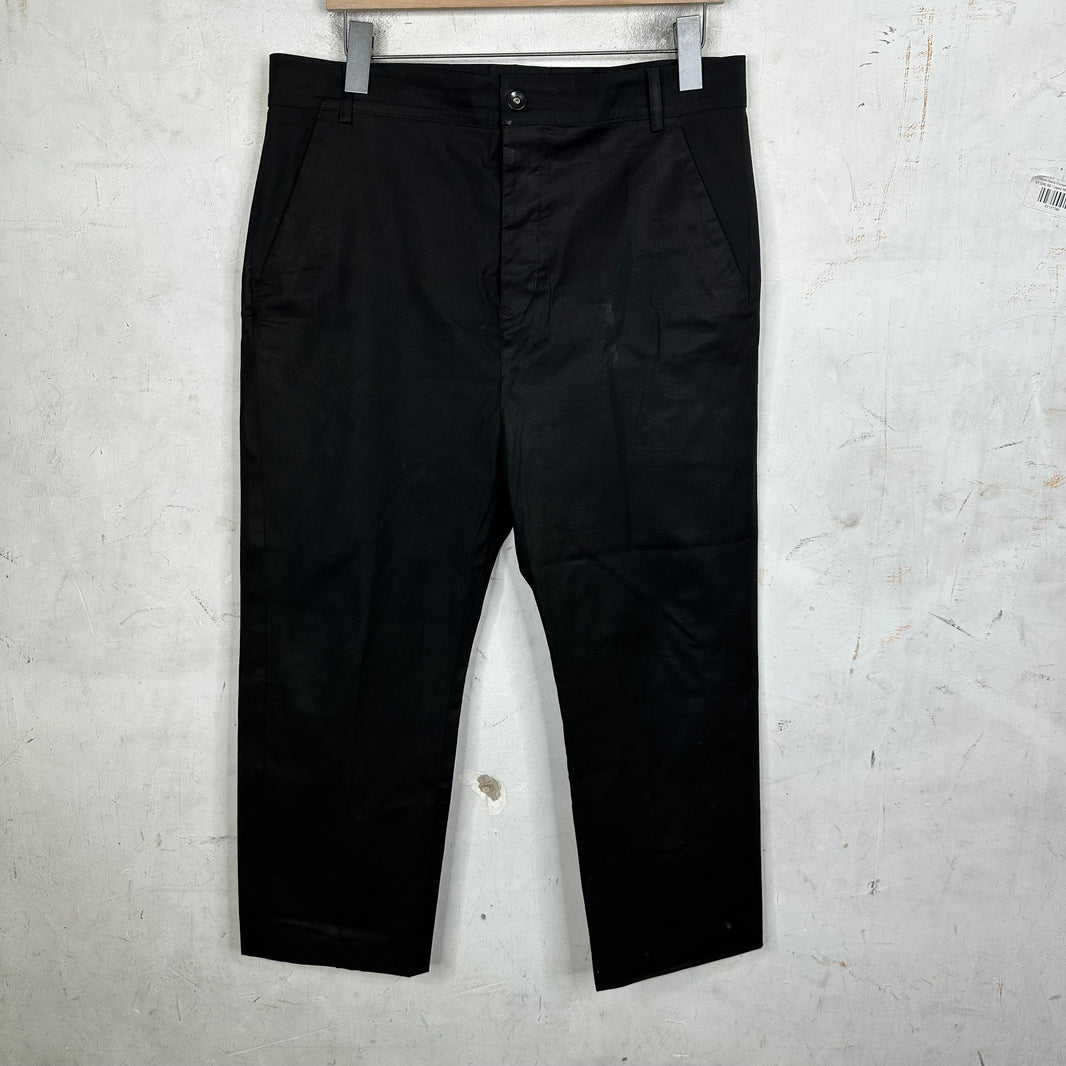Rick Owens Black 3/4 Pants