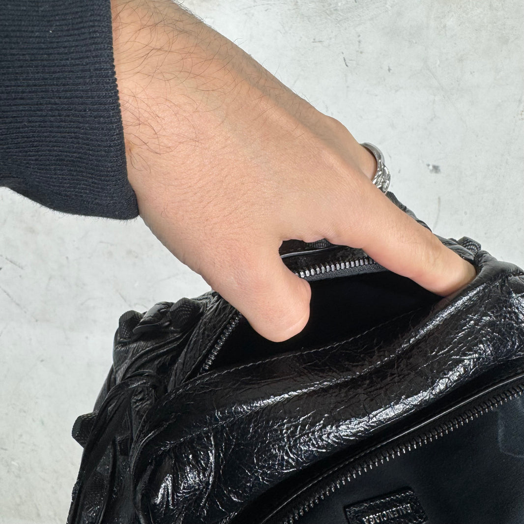 Balenciaga Black Cagole Waist Bag