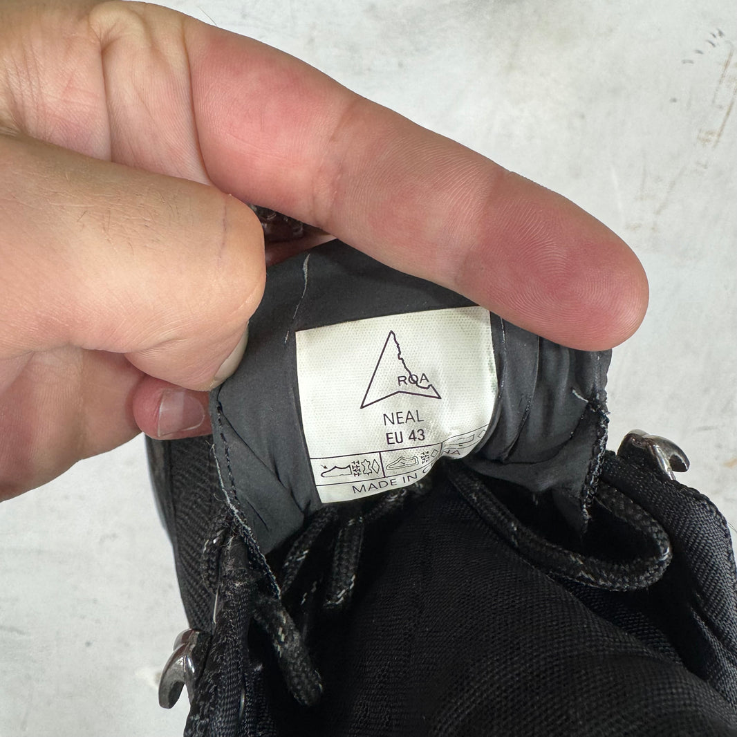 ROA Black Neal Sneakers
