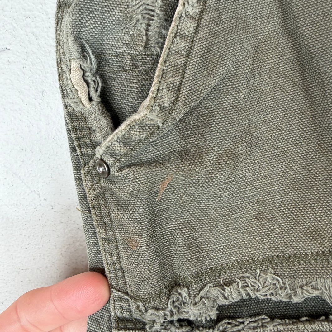 Vintage Carhartt Smoked Green Double Knee Pants