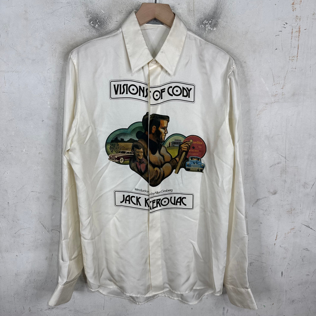Dior Jack Kerouac Silk Button Up