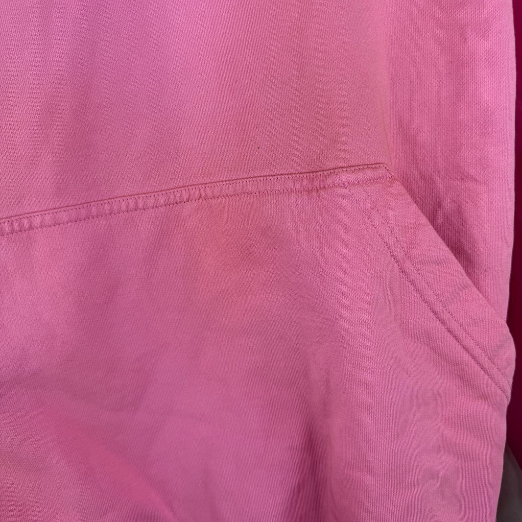 Balenciaga Pink Back Tab Hoodie