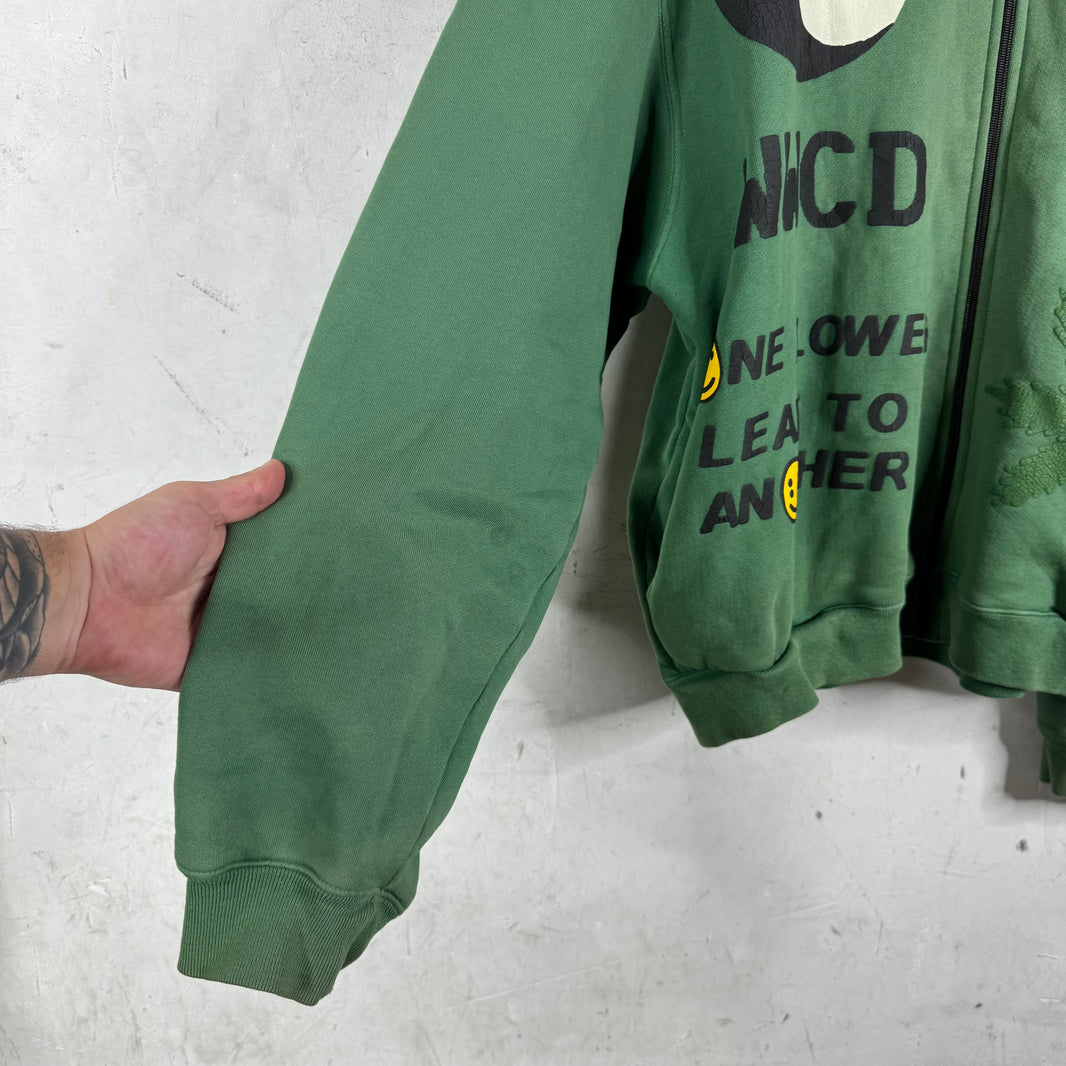 CPFM Earth First Green Zip Hoodie