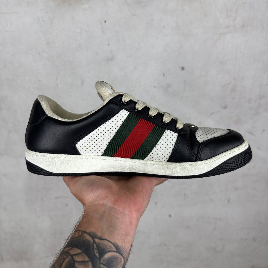 Gucci Black Screener Sneakers
