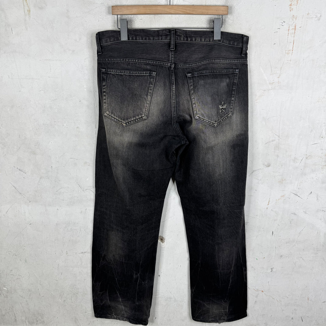Supreme Washed Black Selvedge Jeans