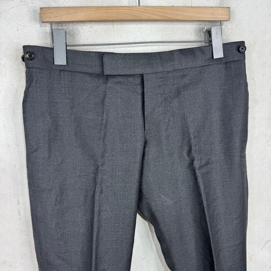 Thom Browne Dark Grey Light Trousers