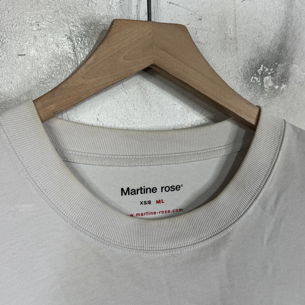 Martine Rose Ready When You Are Oversized T-Shirt