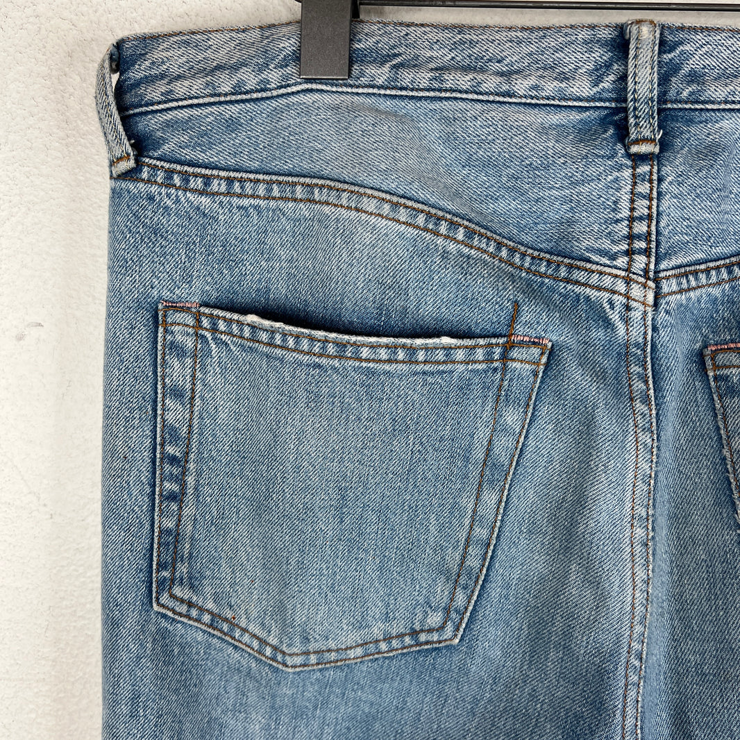 Acne Studios Bla Konst 2003 Blue Trash Denim Jeans