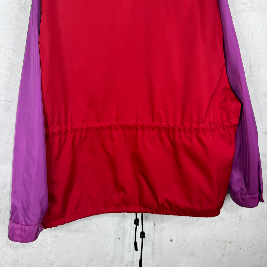 Prada Colorblocked Renylon Cargo Jacket